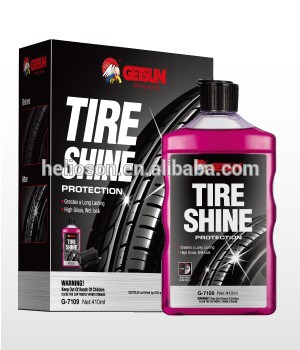 tire gel (enhanced) cleans, shines & protects